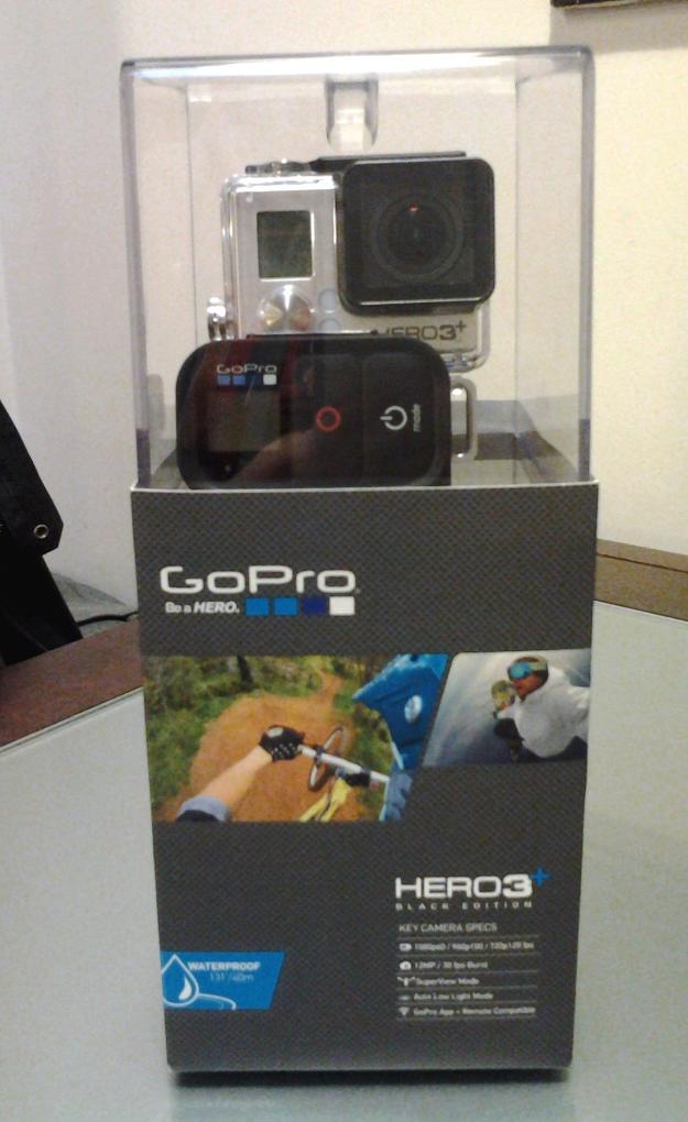 Gopro - hero3+ (plus) black edition nuevo!!