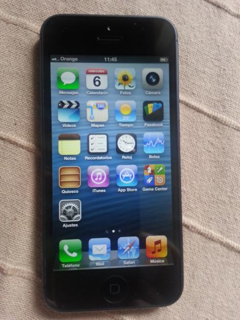 Iphone 5 16Gb Negro Libre