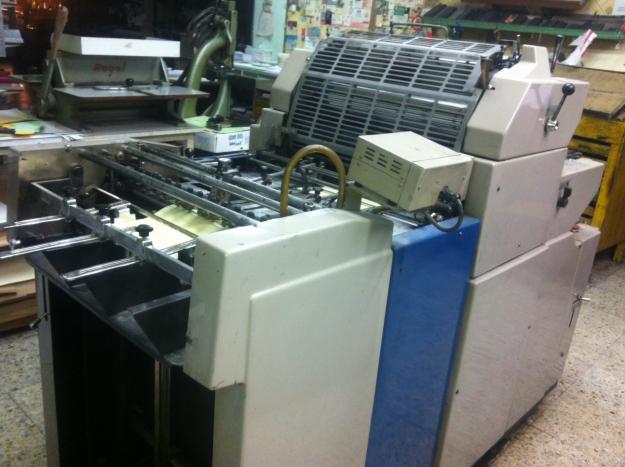 Vendo máquinas de imprenta