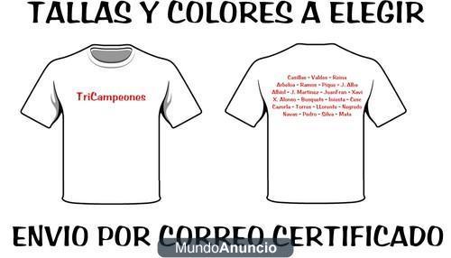 camiseta tricampeon,futbol,seleccion,españa,campeon