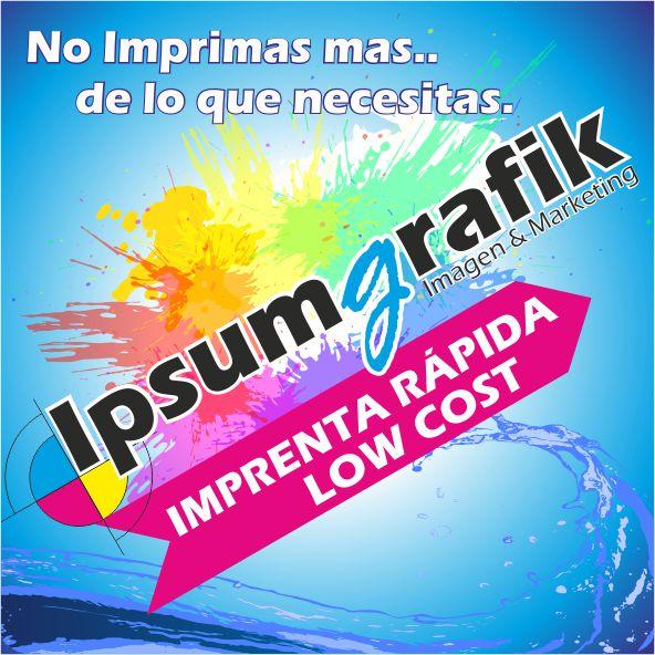 Imprenta rapida low cost