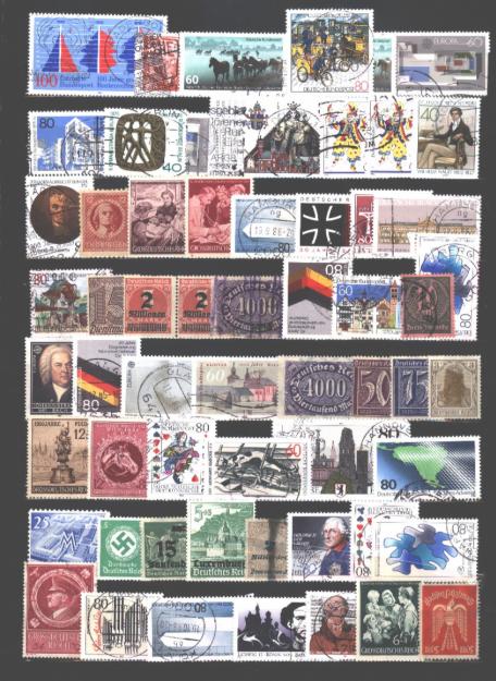 Lote de 3000 sellos de alemania