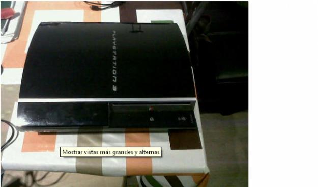 Playstation 3 PS3 40 Gb * Consola-Cable alimentacion - SCART - Mando