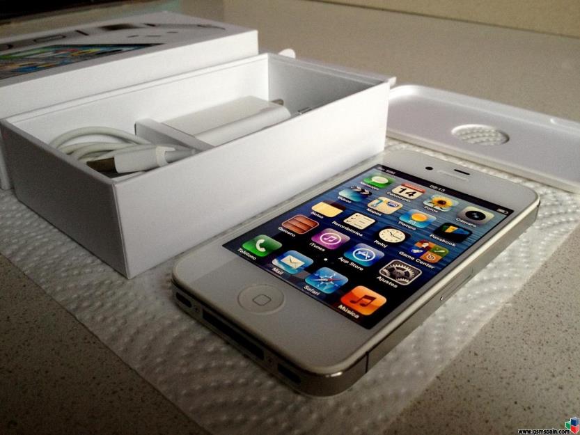 Iphone 4s 16gb white ¨poco uso¨ ORANGE