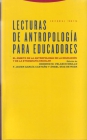 LECTURA DE ANTROPOLOGÍA PARA EDUCADORES - mejor precio | unprecio.es