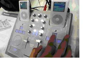 mezclador ipod mixer numark idj