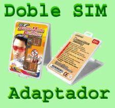 NOVEDAD, USA 2 MOVILES EN UNO! ADAPTADOR TARJETA UNIVERSAL DUAL SIM POR SOLO 8,95€