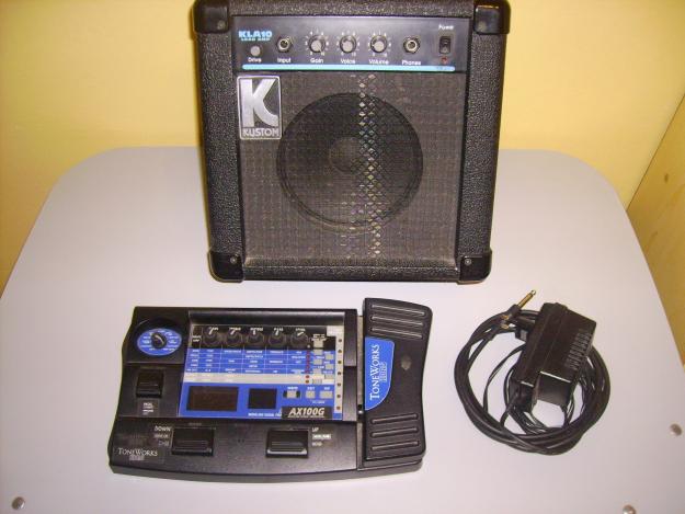 Amplificador + Pedalera guitarra. Ideal para principiantes!!!