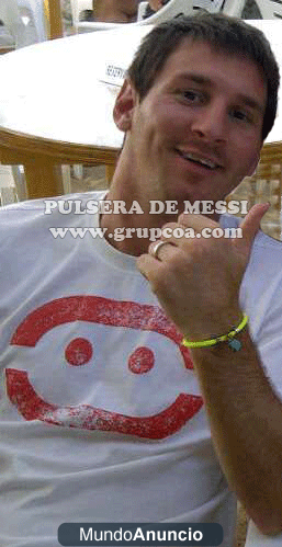 PULSERA LEO MESSI