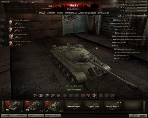 Cuenta del World of Tanks