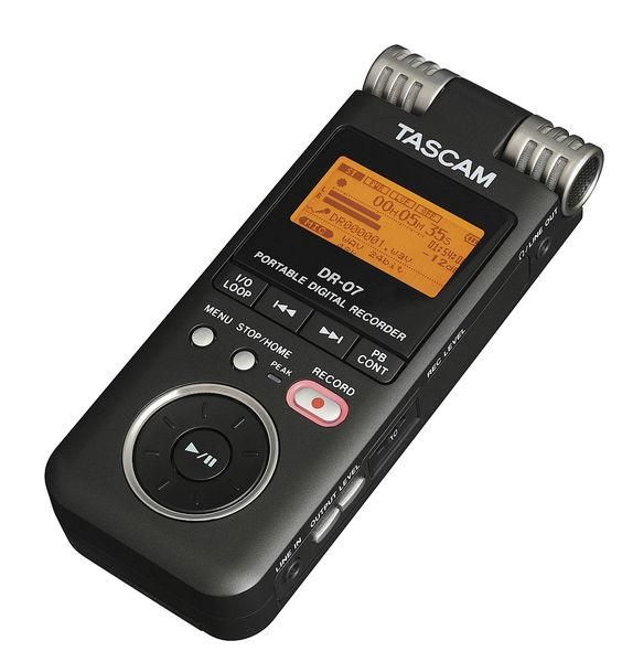 Grabadora de Voz portatil profesional TASCAM DR-07