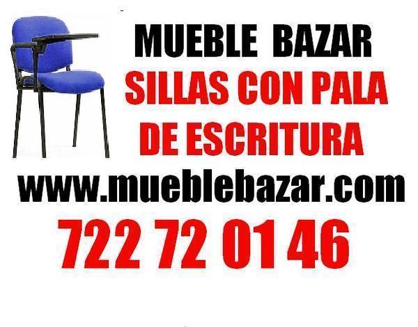 Sillas con pala de escritura en Mueble Bazar