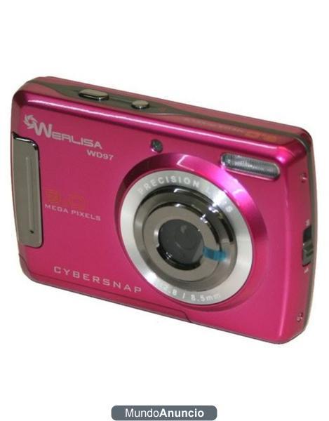 CAMARA DIGITAL WERLISA WD97(ROSA METALIZADO)