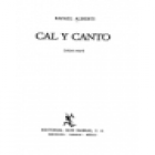 Cal y canto (1926-1927). --- Alianza Editorial nº842, 1981, Madrid. - mejor precio | unprecio.es