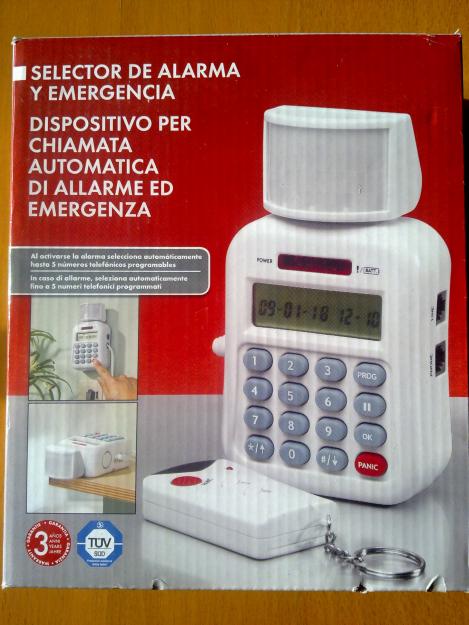 Alarma con Aviso Telefónico Automático para Interiores