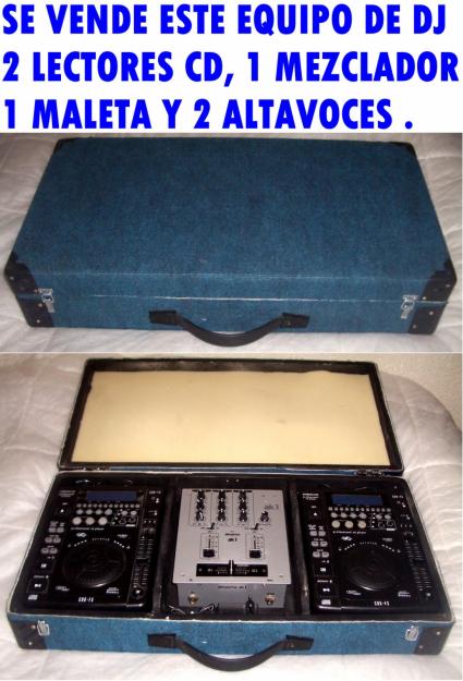 Se vende equipo de dj completo