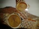 Oferta de reloj de oro señora y caballero pierre gardyn 18kl - mejor precio | unprecio.es
