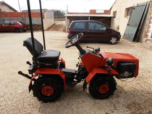 Tractor 13 CV gasolina articulado Aprobadout