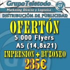 Oferta impresión + buzoneo: 5000 A5 - mejor precio | unprecio.es