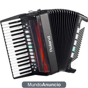 Vendo acordeón midi Roland fr2