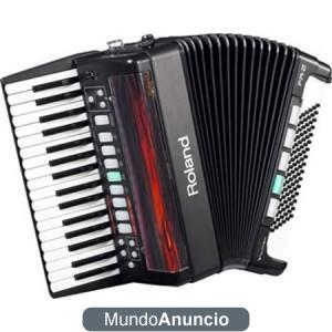 Vendo acordeón midi Roland fr2