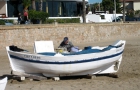 Clasico bote de pesca de madera para recreo en sitges - mejor precio | unprecio.es