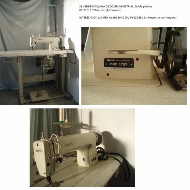 vendo máquina de coser industrial