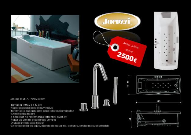 Se venden bañeras hidromasaje Rivela, Jacuzzi