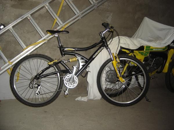 bicicleta de desenso