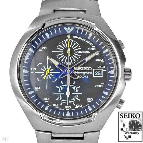 SEIKO SND079 Brand New Gentlemens Chronograph Date Watch