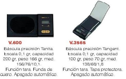 Vendo báculas de precisión