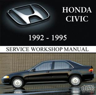 Honda Civic Ballade 1992 1995 Workshop Manual