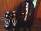 VENDO PATINES EN LINEA SOLO DOS USOS + MOCHILA - mejor precio | unprecio.es