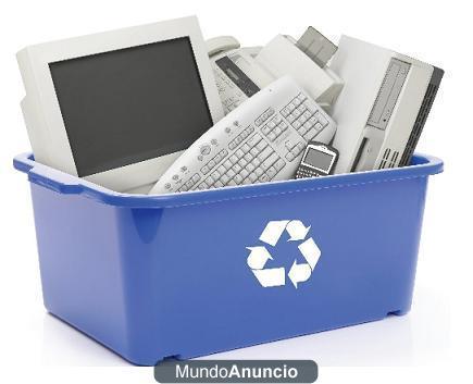Reciclaje de ordenadores y material informatico !RECICLAMOS TODO¡ EN LA COMUNIDAD DE MADRID AL 639248965