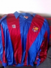 CAMISETA del Fc.Barcelona Schuster nº8 ORIGINAL MEYBA Partido Sporting - Barcelona temp 86-87 - mejor precio | unprecio.es