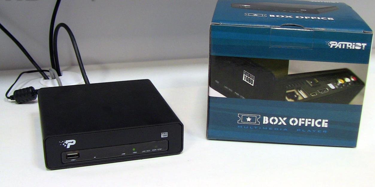 Patriot Box Office Disco Duro Multimedia 120GB 1080p HD
