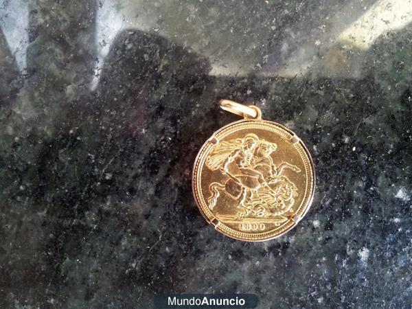 VENDO MONEDA REINA VICTORIA REVERSO SANT JORGE