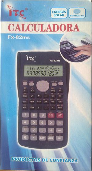 Calculadora Científica Casio (ITC) Fx-82ms (NUEVA)