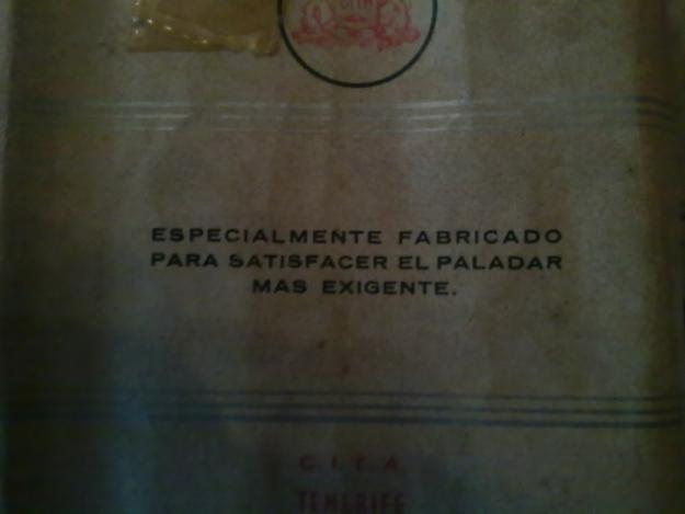 Vendo paquete cigarros CORONAS, fda. Don Alfredo Diestafano. 25-FBR-1967