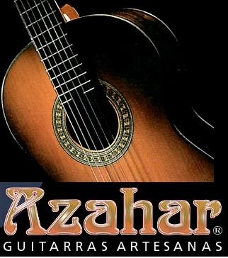 Guitarras españolas artesanas de la empresa AZAHAR y JUAN MONTES
