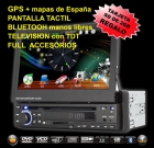 DVD para el coche.El más completo. GPS,TDT,Bluetooth.Envío GRATUITO a toda - mejor precio | unprecio.es