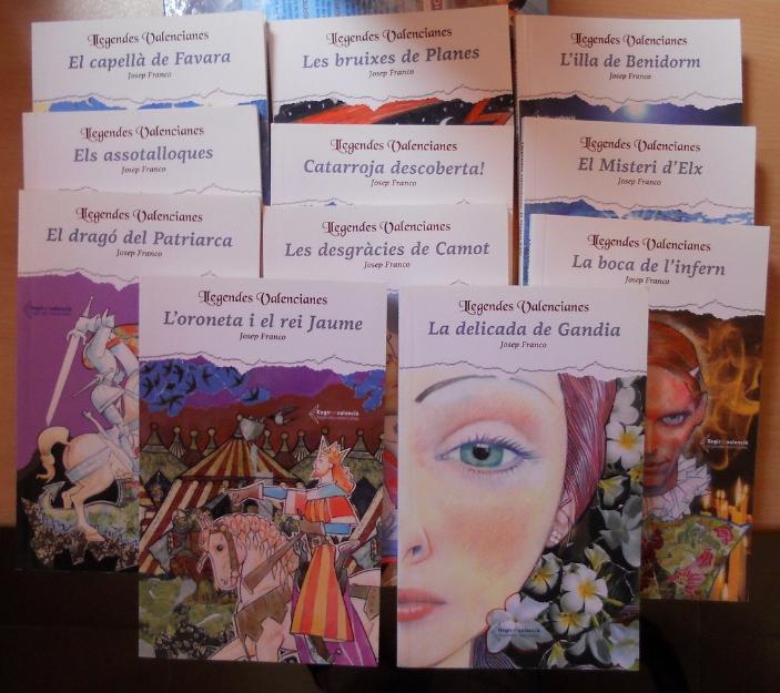 Colección 11 libros Llegendes Valencianes