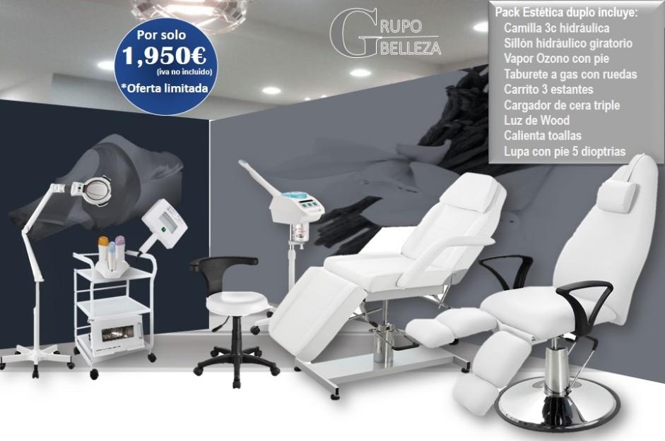 Aparatos de estética, conjunto completo a 665€
