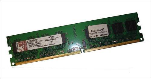 Kingston para pc 1gb ddr2 800/pc6400 240pin