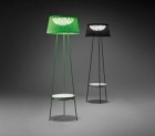Vibia Wind trípode Lámpara de pie exterior - verde - iLamparas.com - mejor precio | unprecio.es