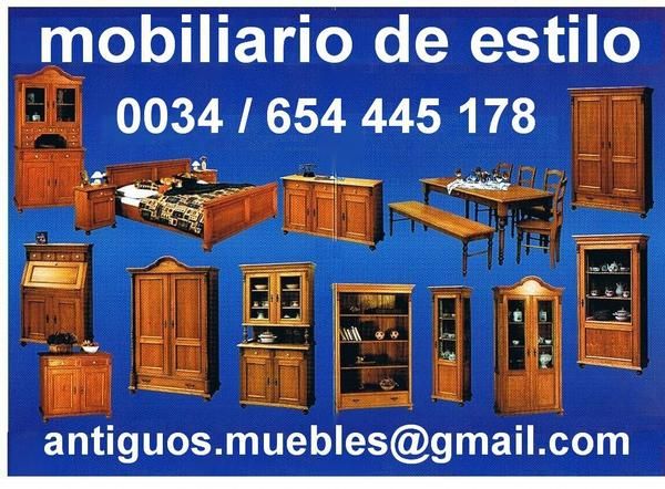 antiguos muebles