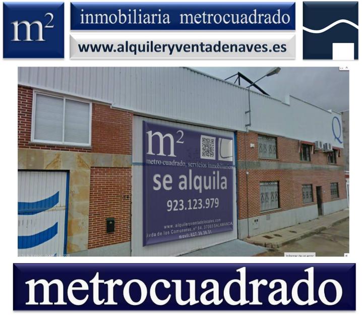 Inmobiliaria metro cuadrado, alquiler y venta de naves