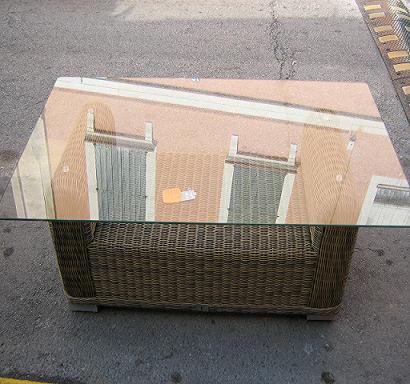Mesa de centro rattan sintetico