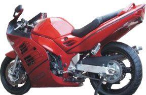 Guardabarros pneu traseiro Moto  Suzuki RF 600