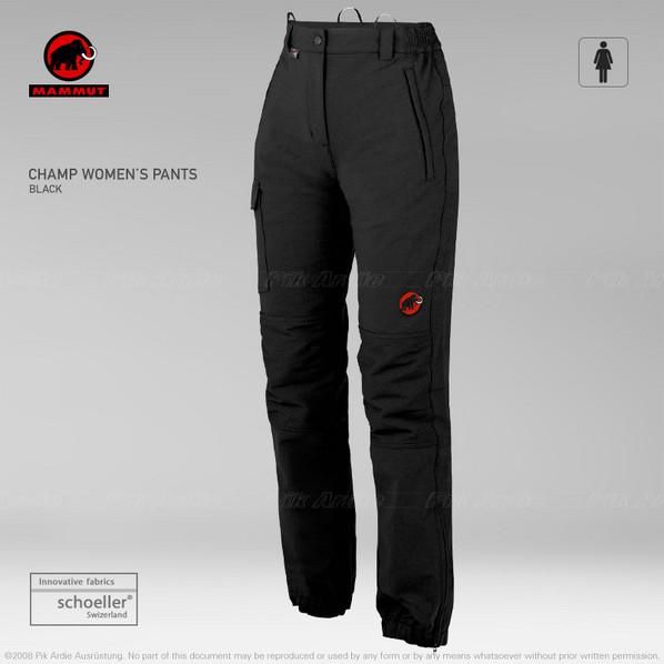 Pantalones montaña mujer MAMMUT CHAMP Talla 40